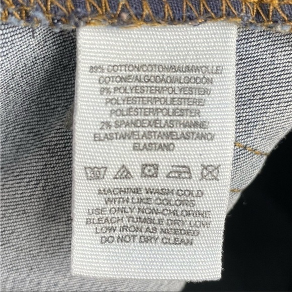 FREE PEOPLE Busted Knee Skinny Jeans size 28 - Picture 6 of 9